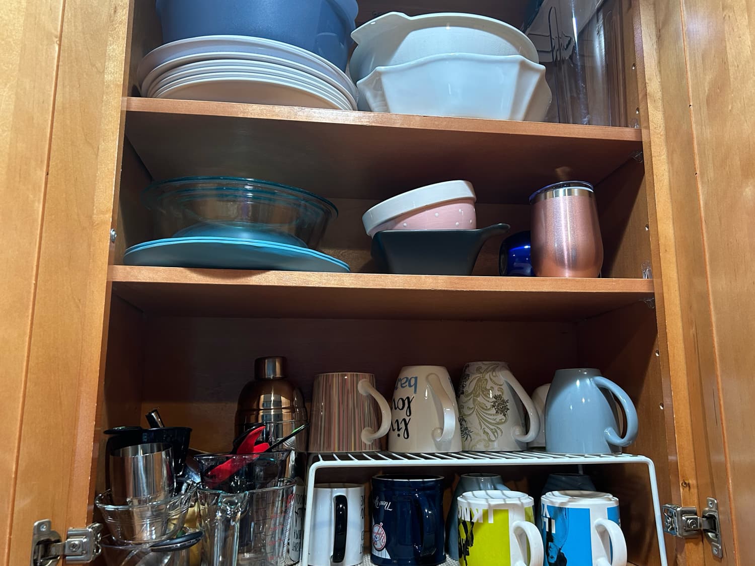 A Pro Organizer Improved My Chaotic Kitchen Cabinets Apartment Therapy