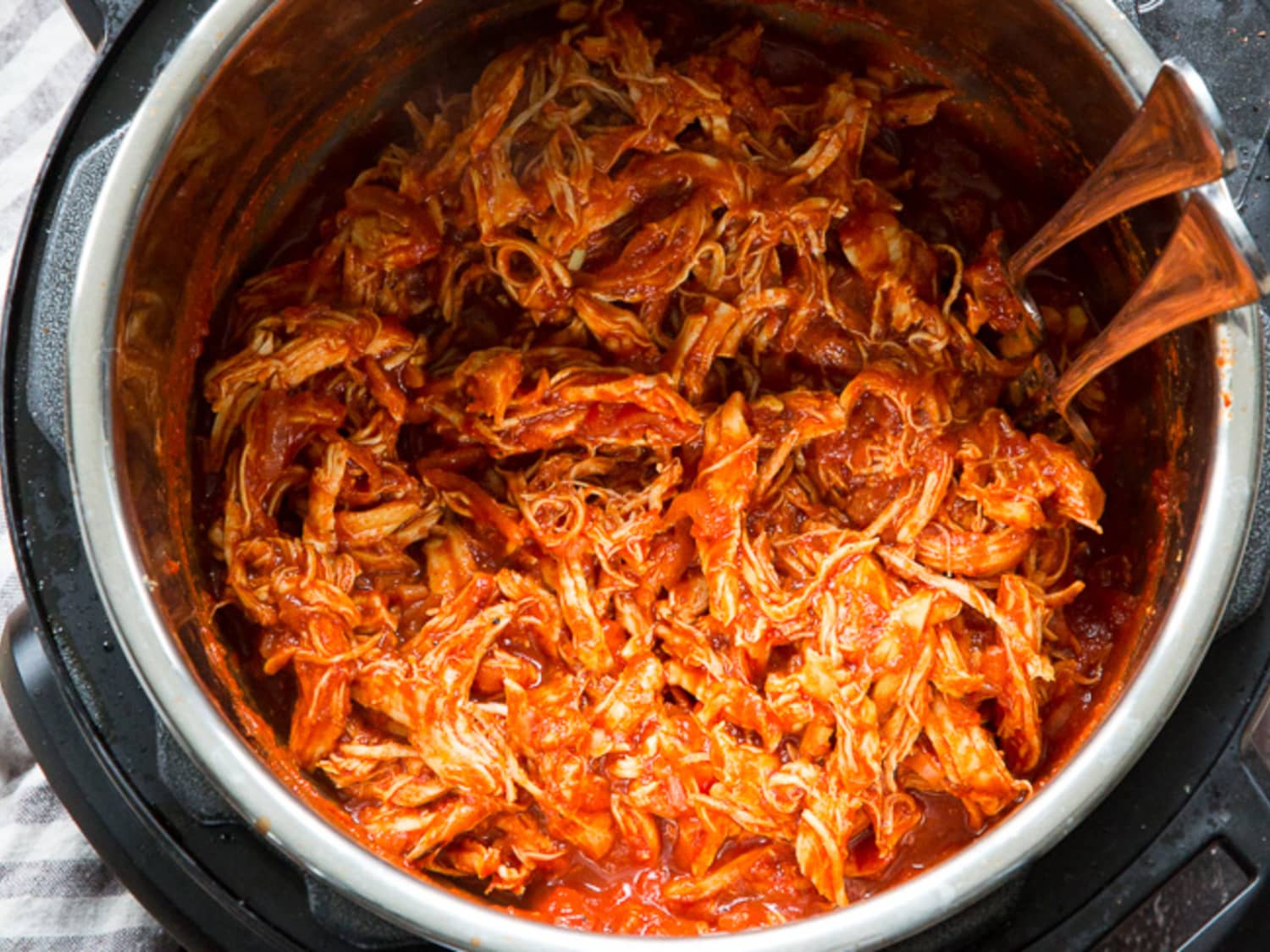Instant Pot BBQ Chicken Paleo Running Momma The Kitchn