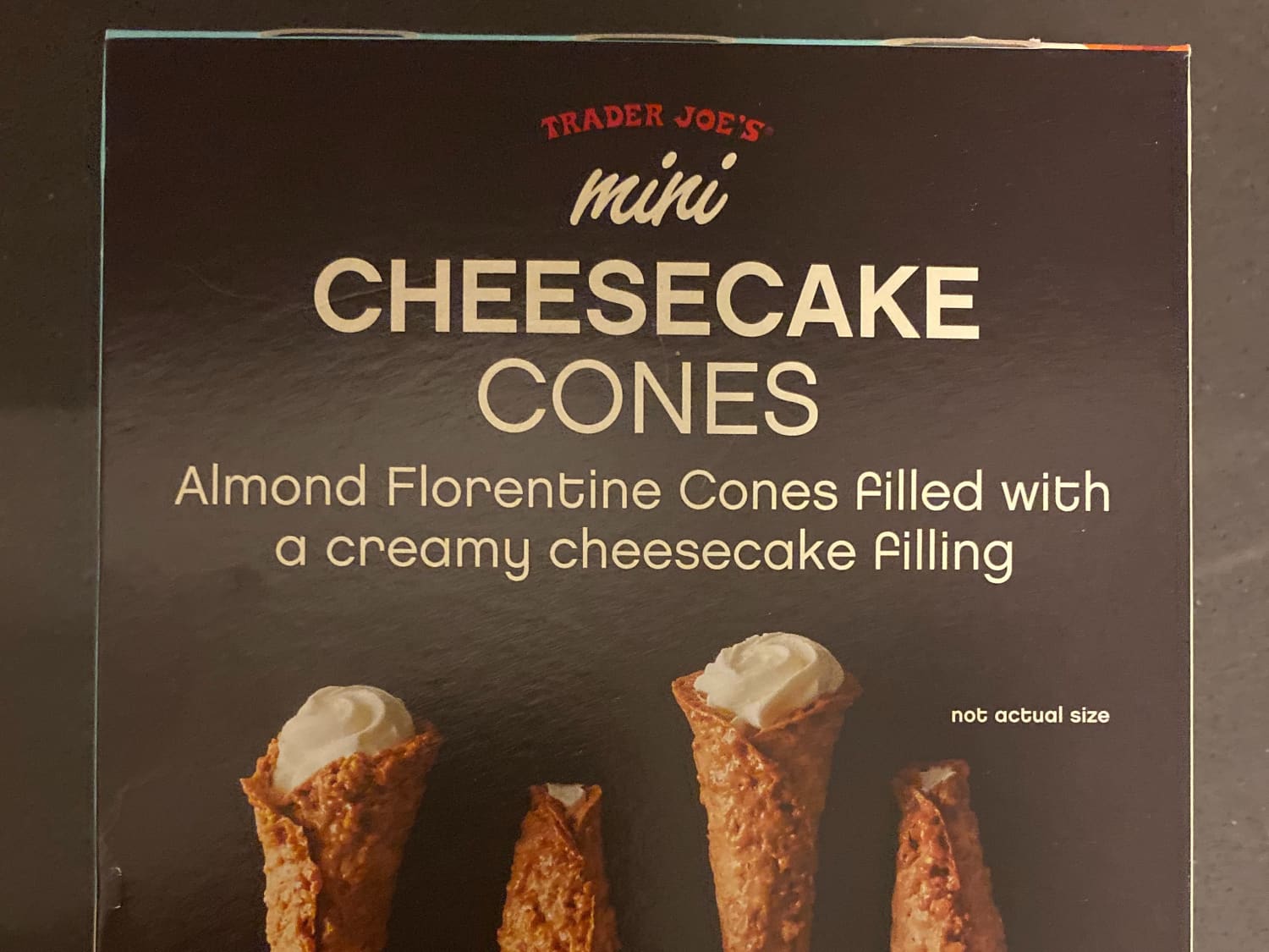 Trader joe's outlet cheesecake cones