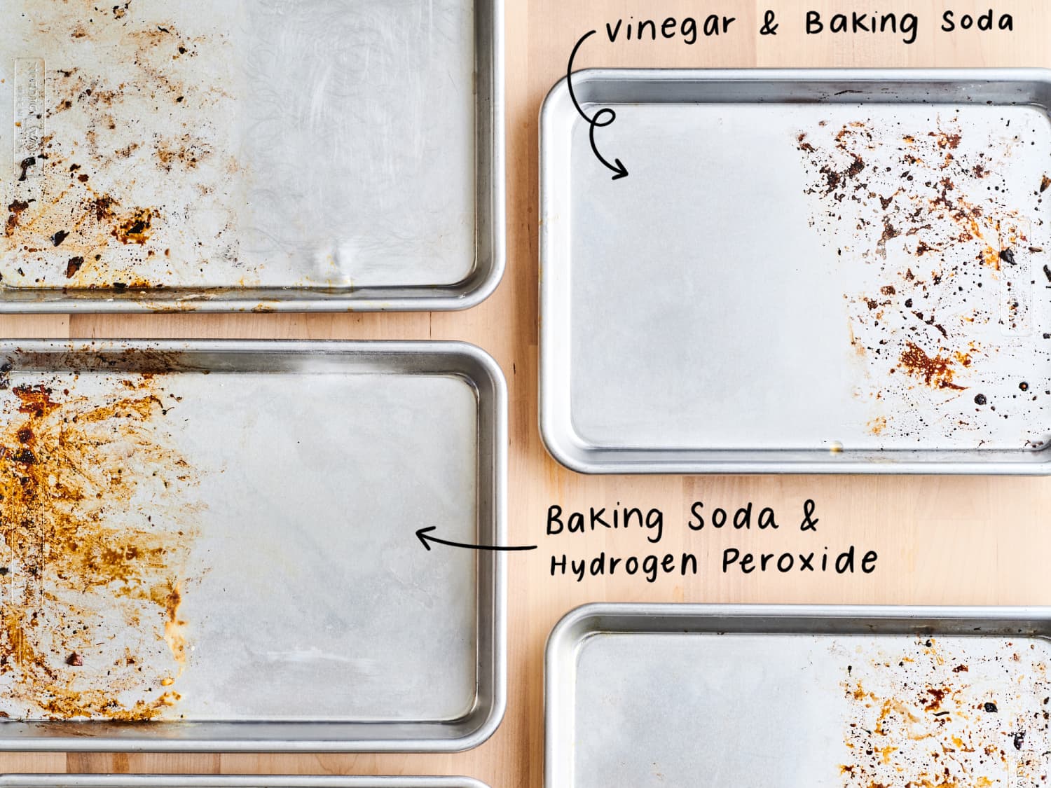 Cleaning hotsell oven trays