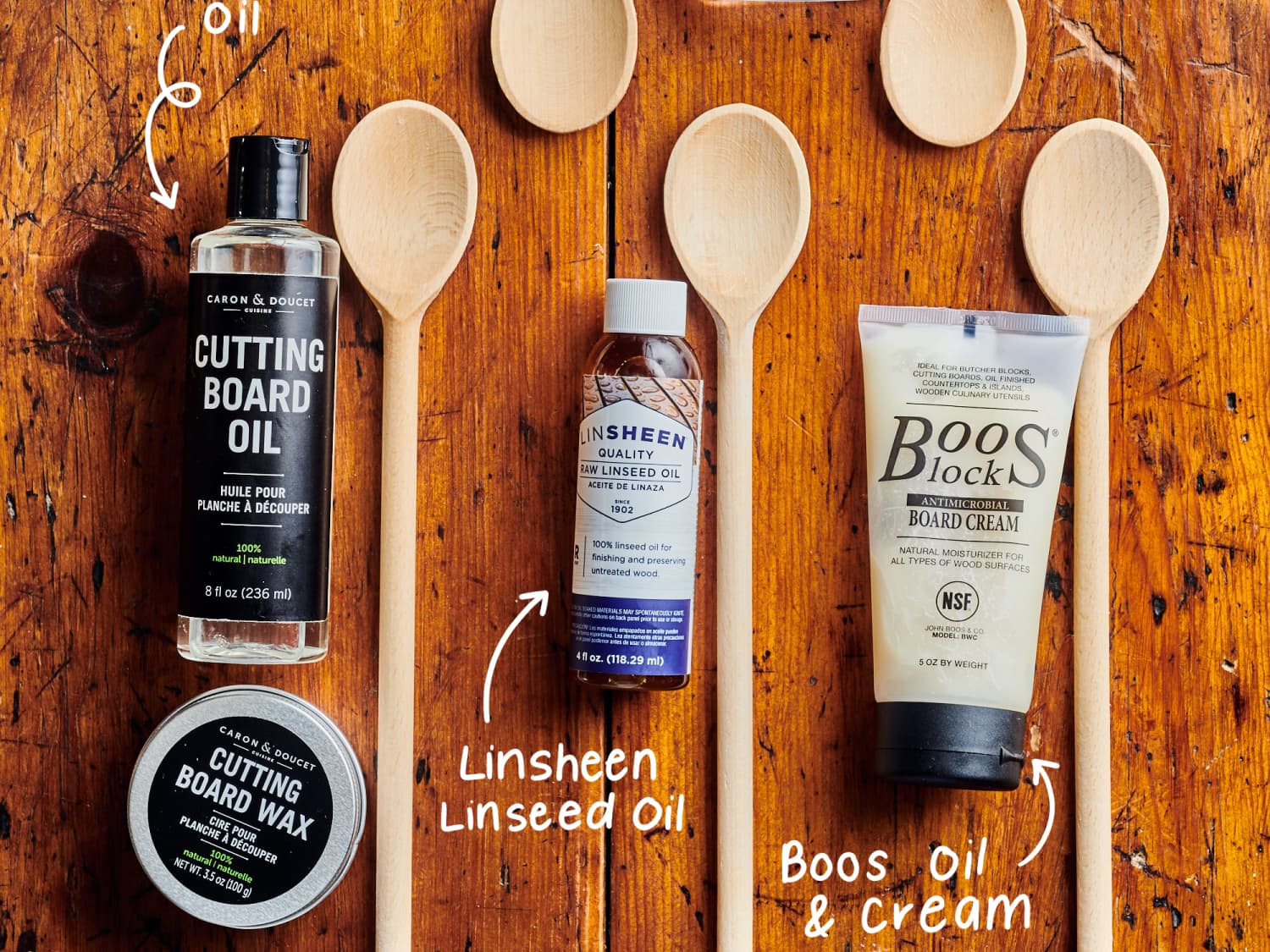 Mineral oil for shop wood