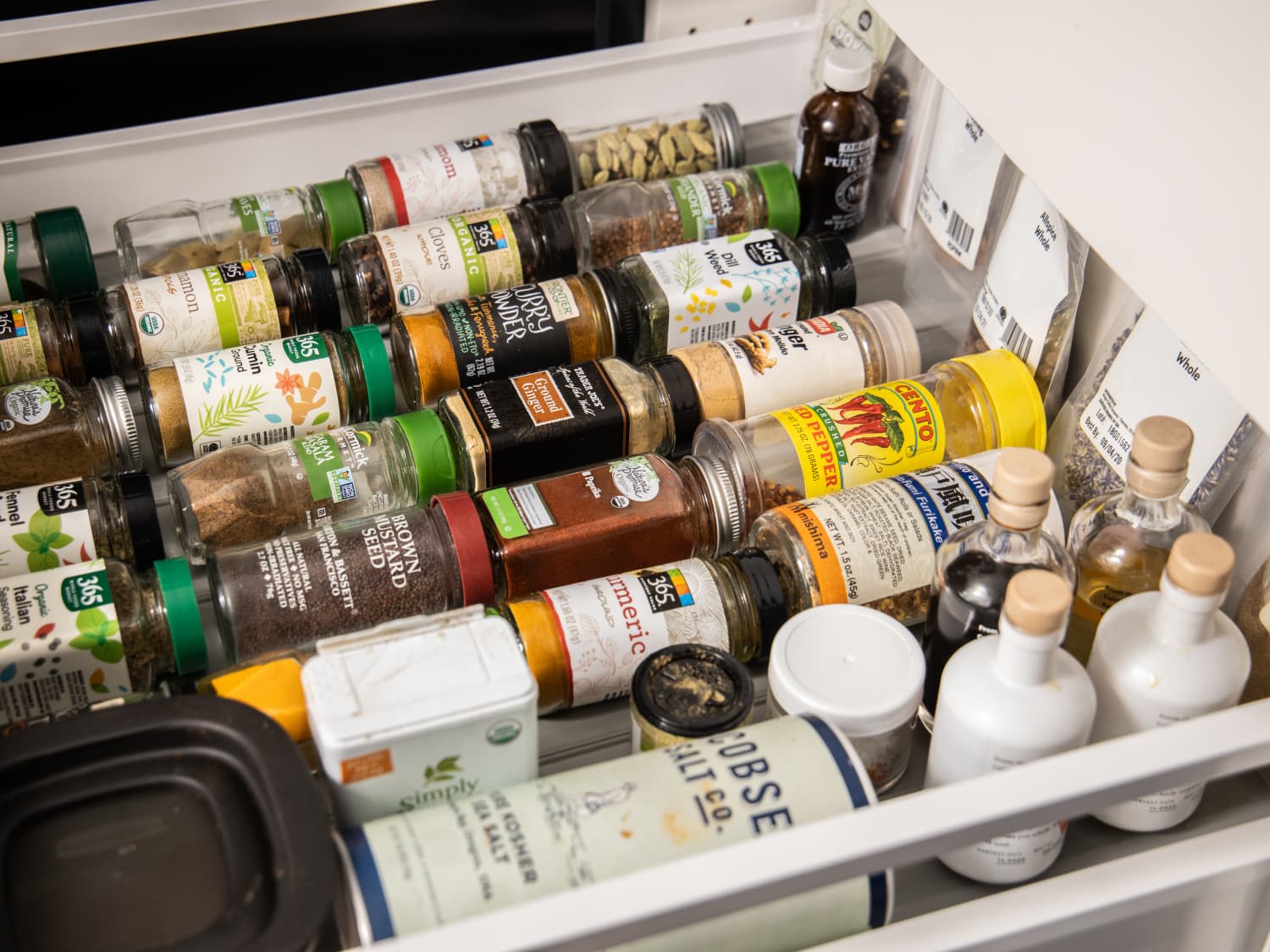 Spice rack tray drawer new arrivals