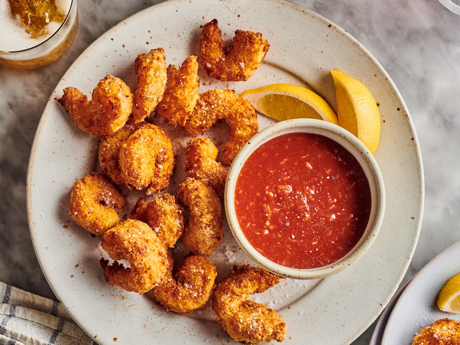 Air fried shop shrimp