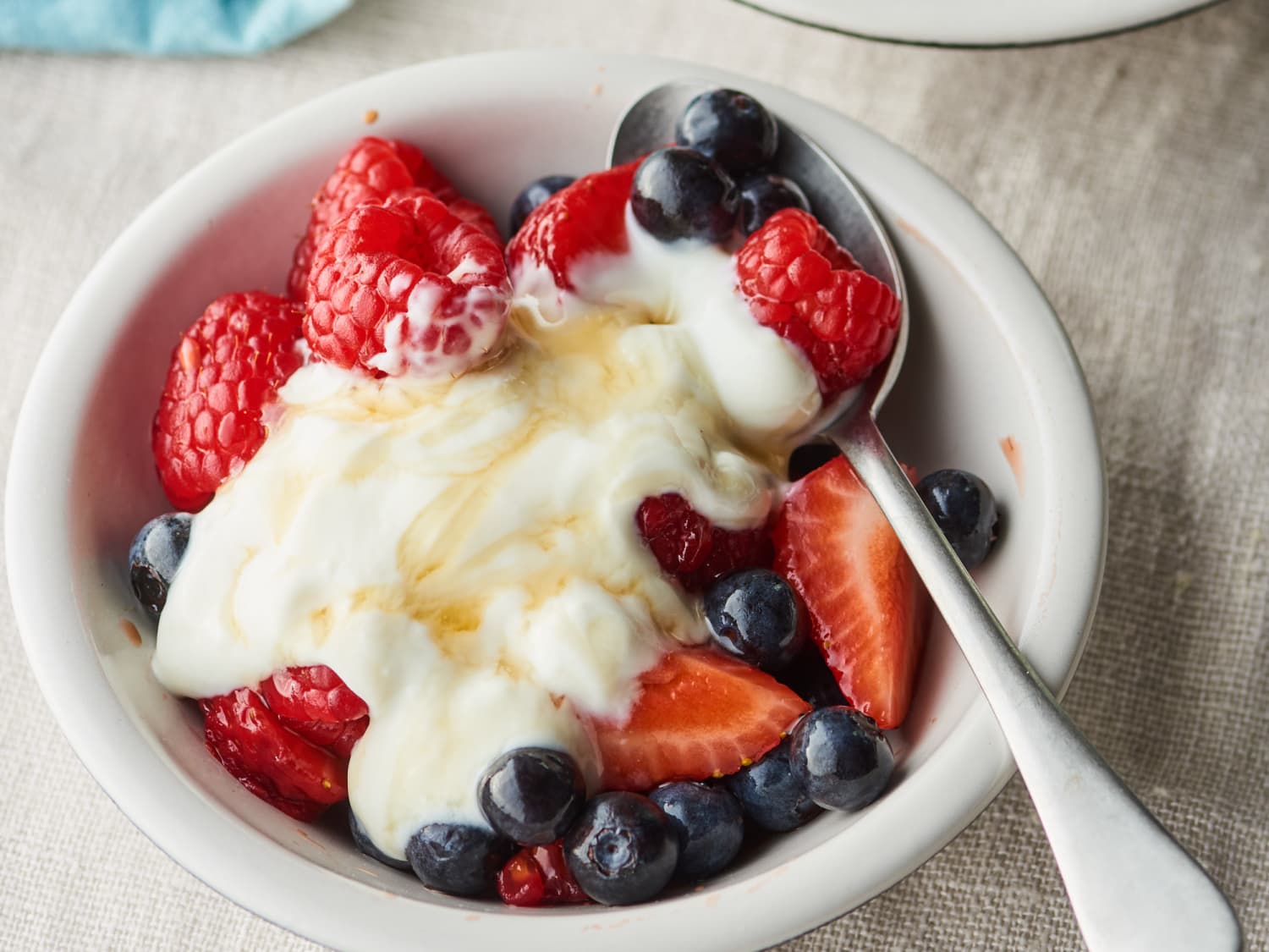 Yogurt 2025 with berries