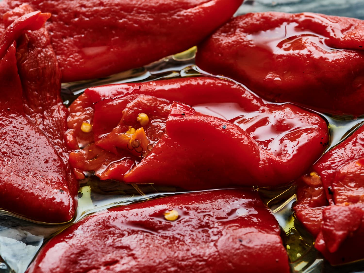 Canned roasted new arrivals red peppers