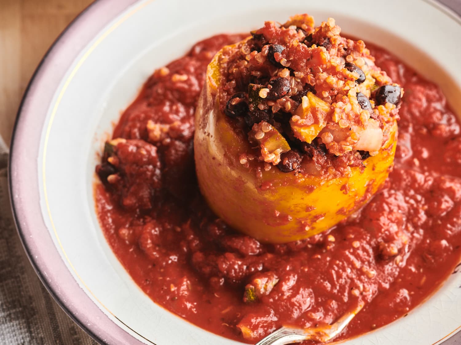 Stuffed peppers slow cooker discount