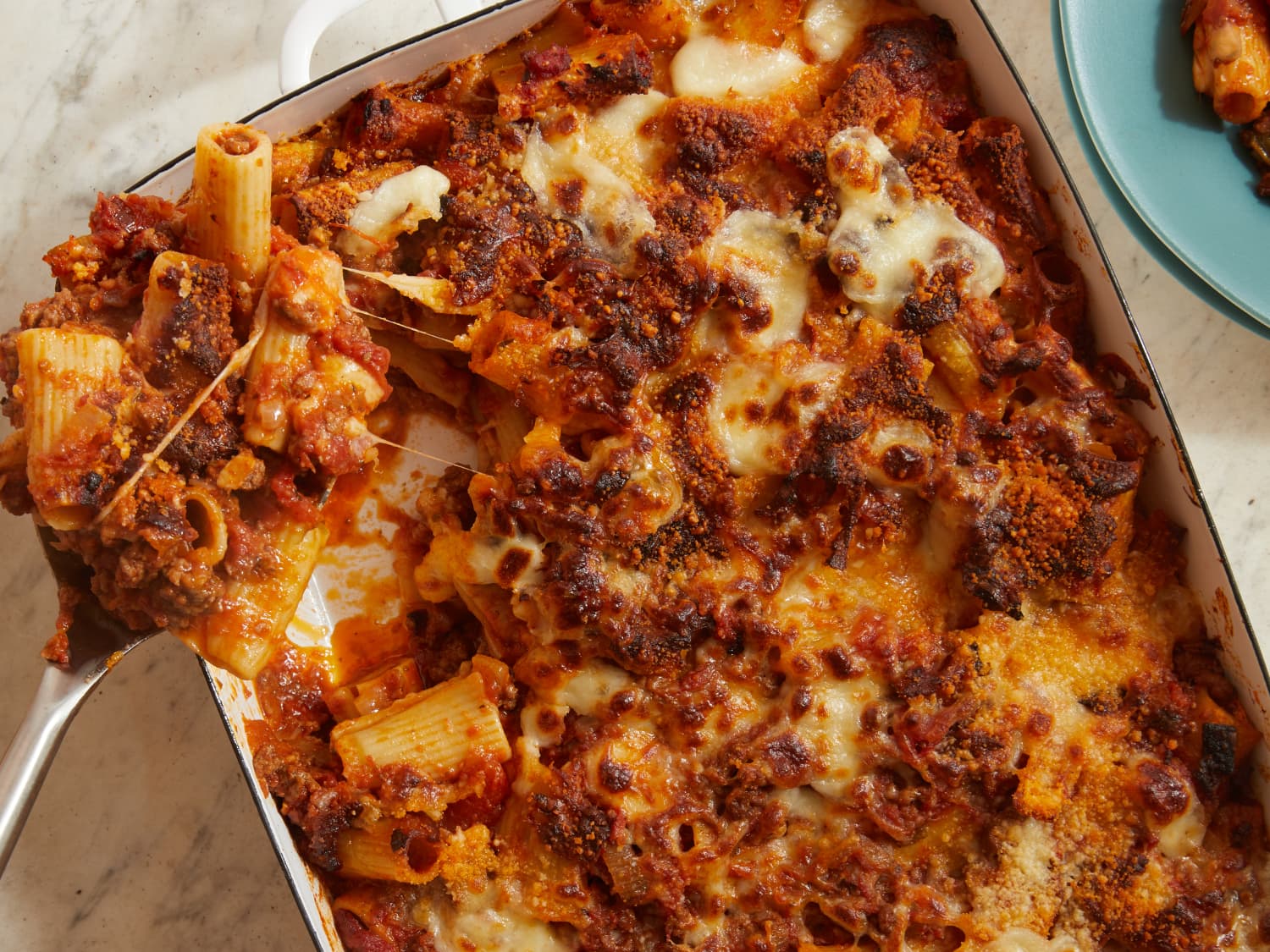Baked rigatoni with sausage hot sale