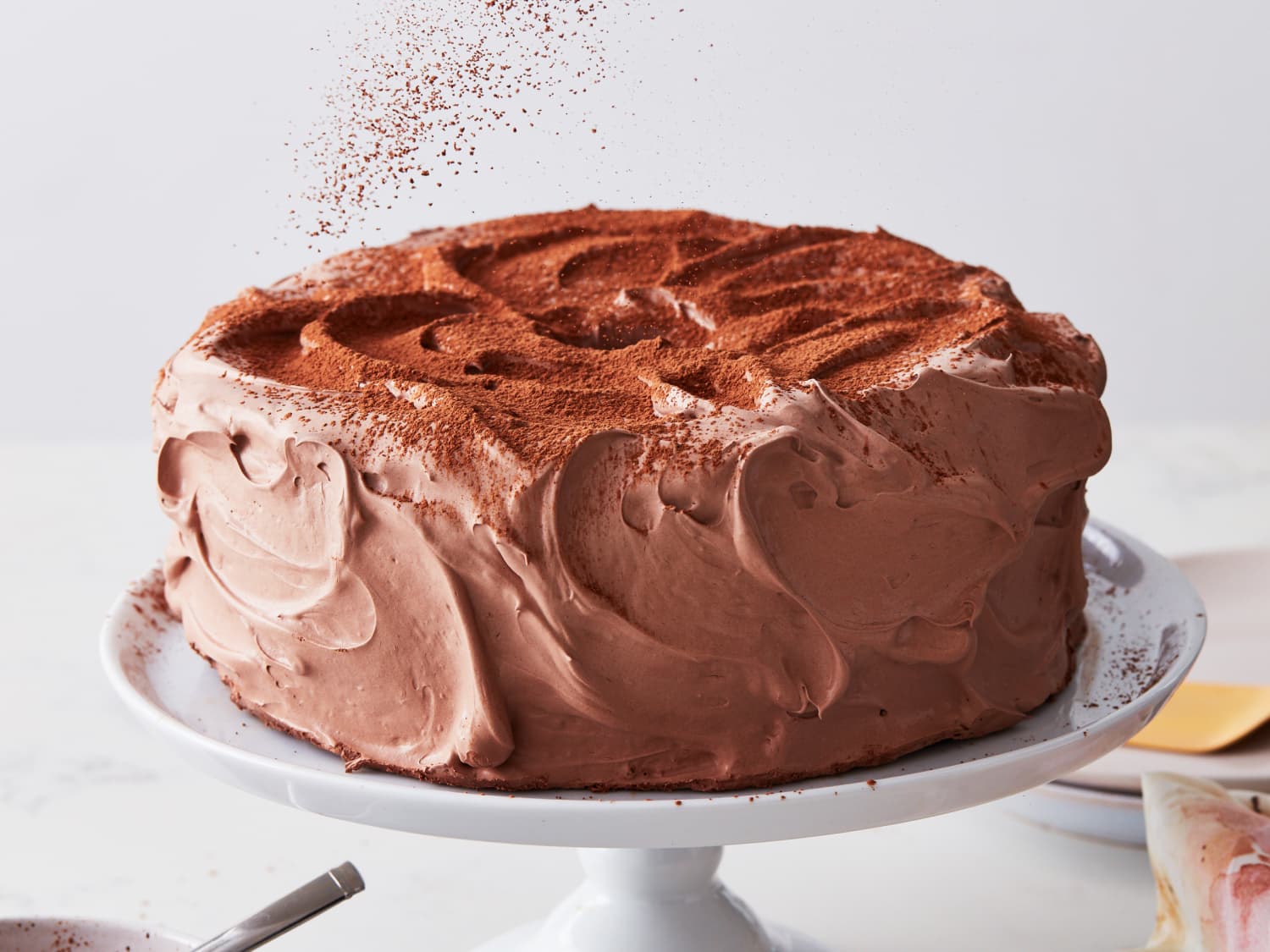 Angel top food cake