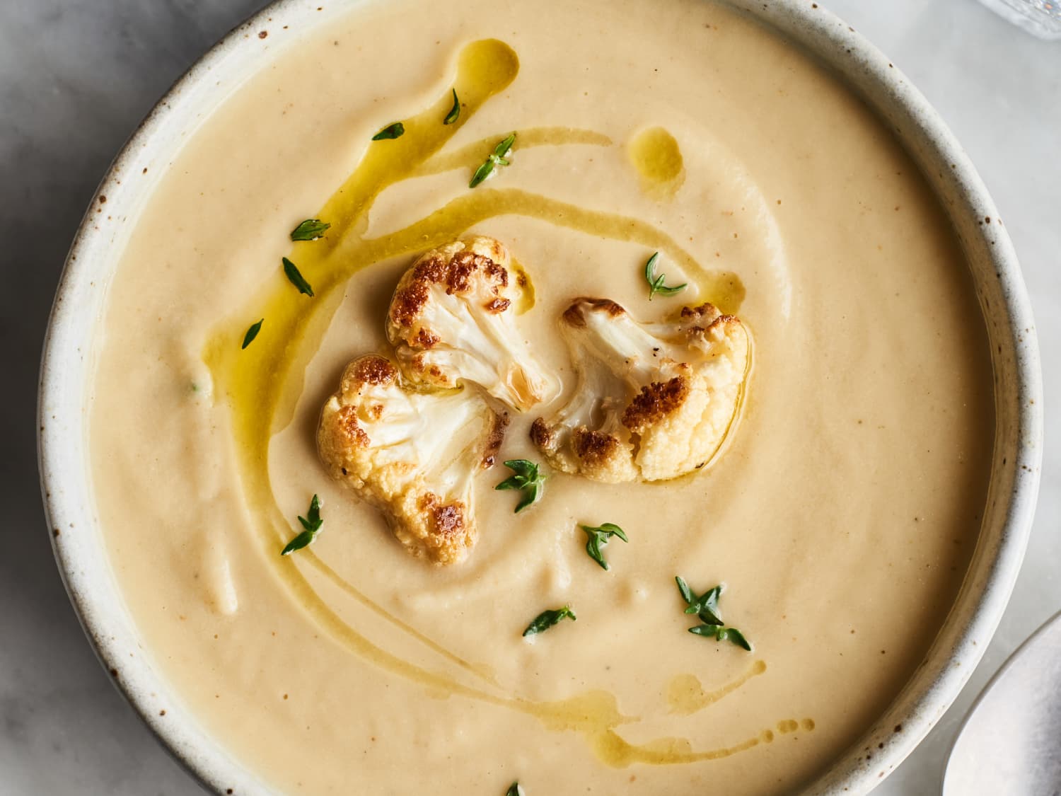 Cauliflower soup sale