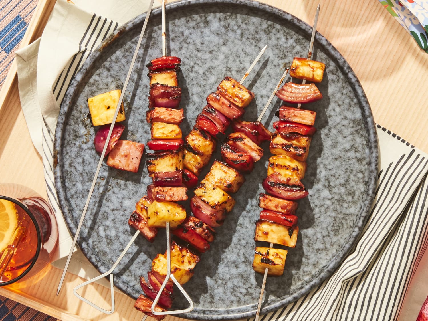 Hawaiian Pizza Skewers