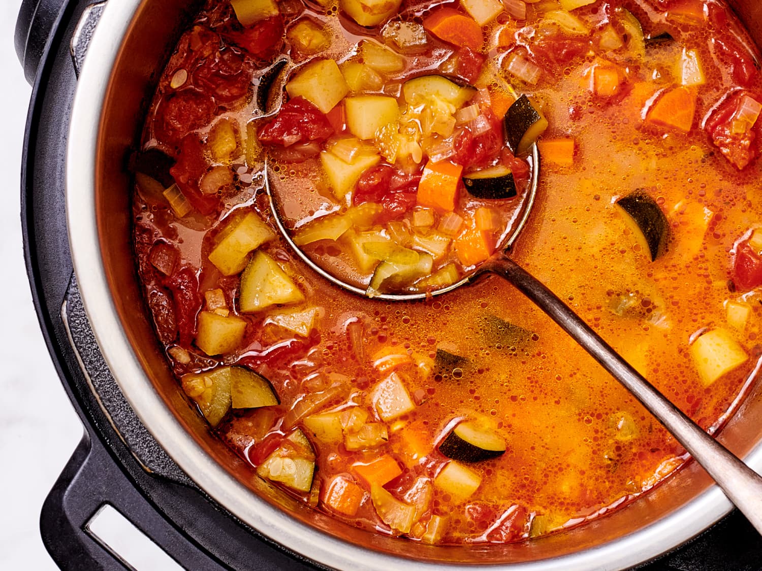 Instant pot store vegtable soup
