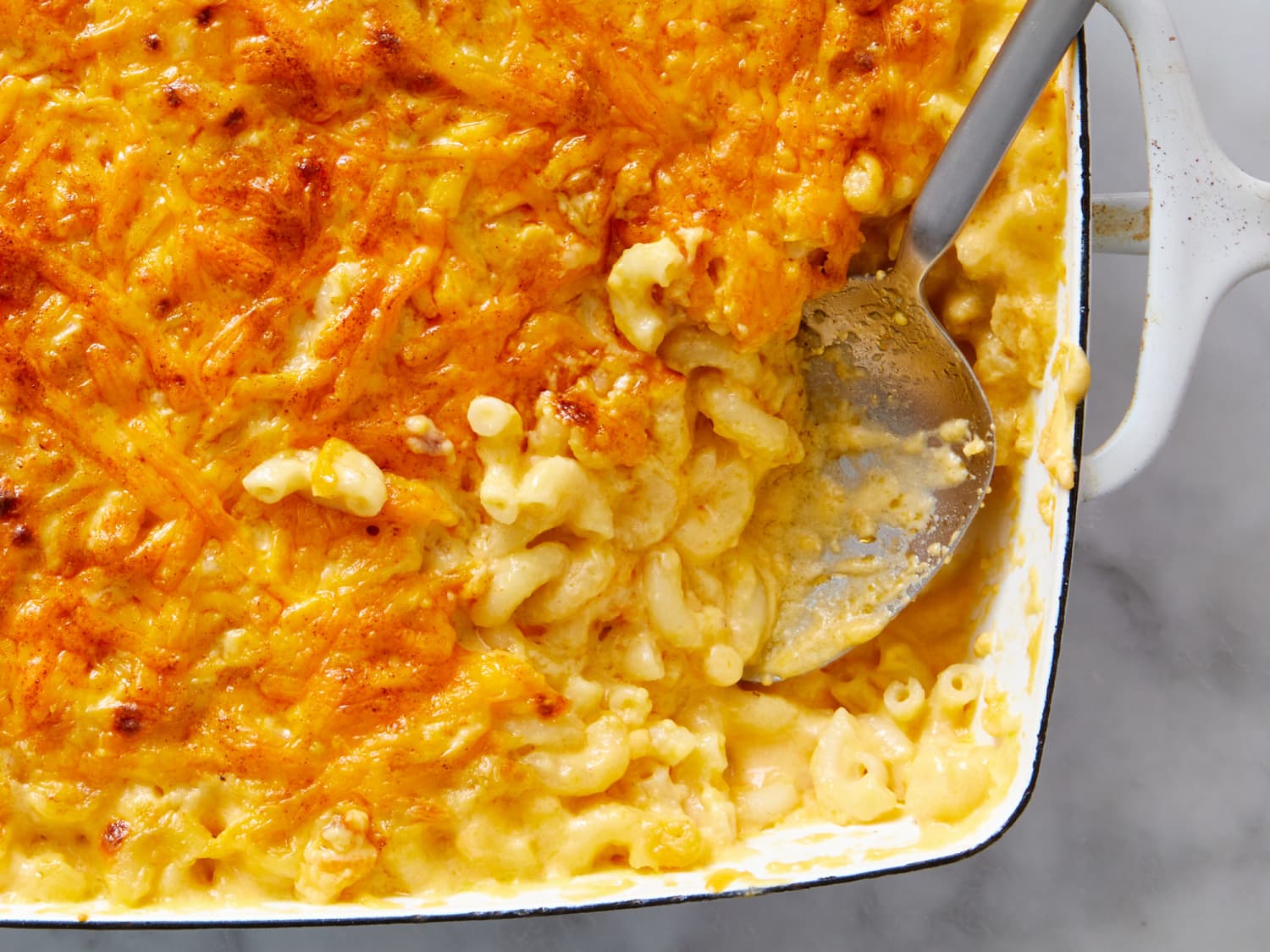 Reheating mac shop and cheese