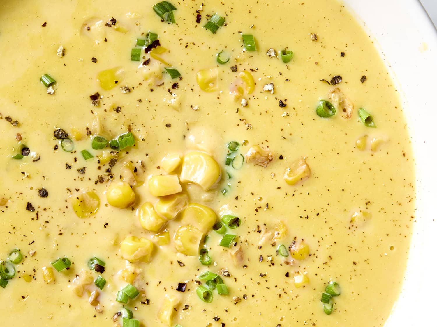 Creamy corn soup sales recipe