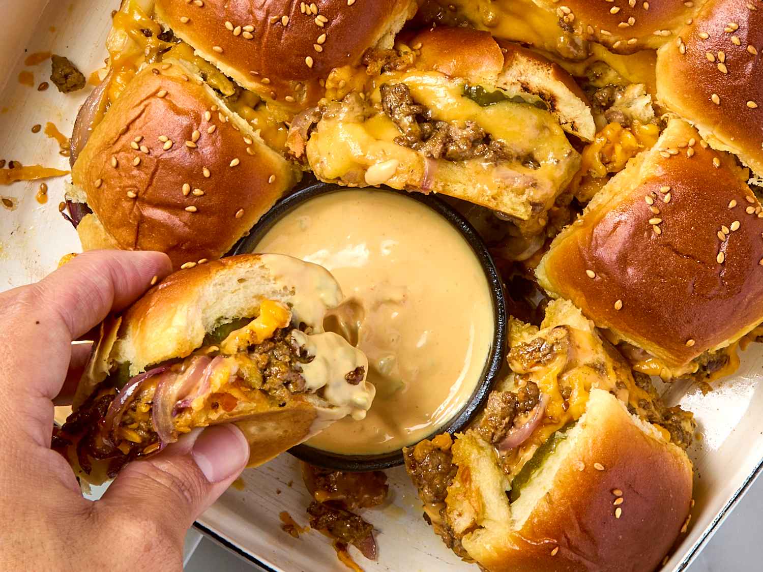 Sliders With Ground Beef