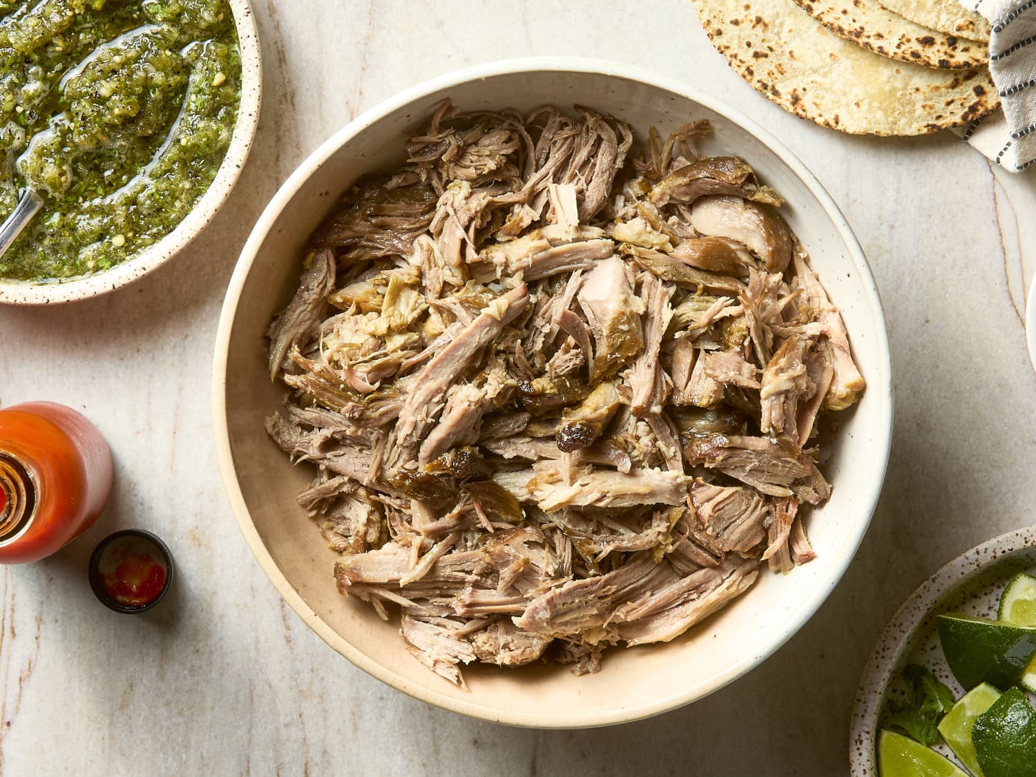 Pork carnitas oven top