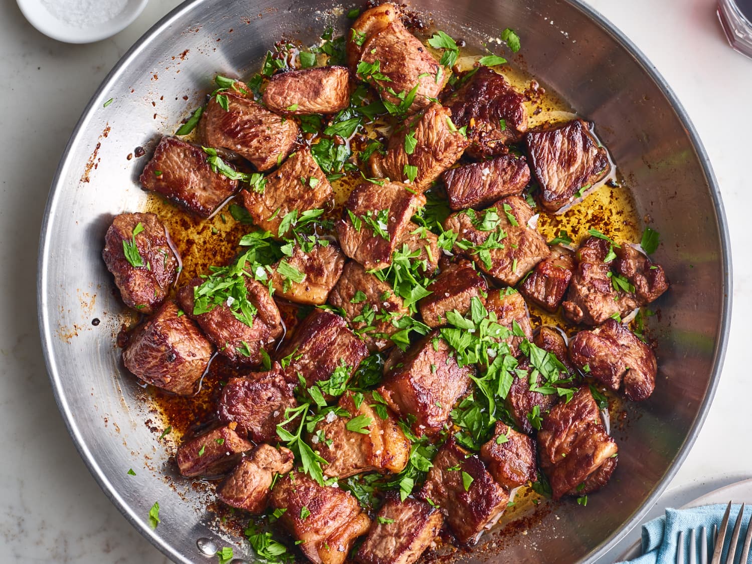 Dishes online with beef