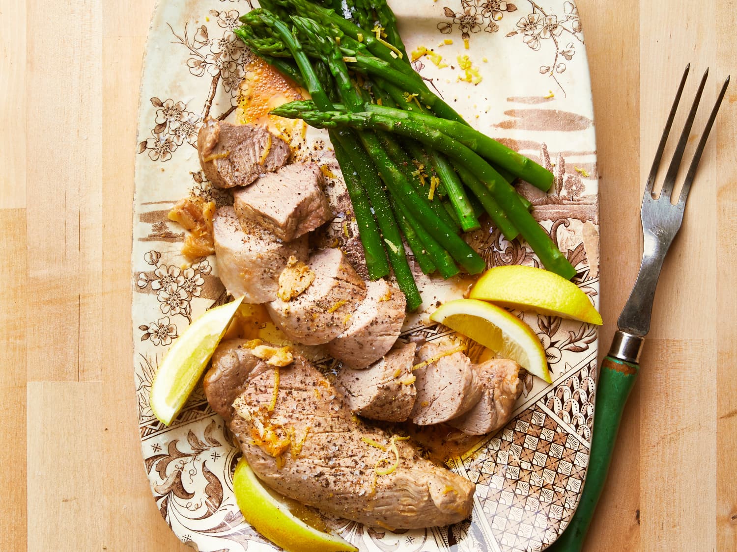 Instant Pot Freezer Meal Lemon Garlic Butter Pork Tenderloin