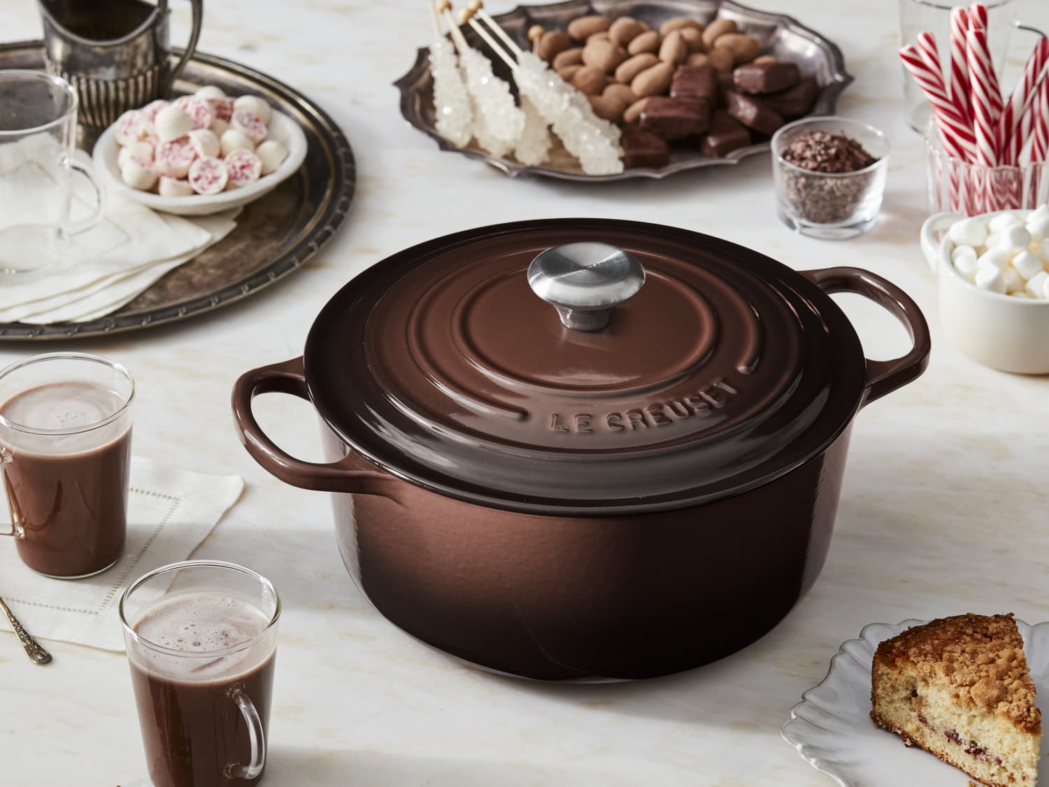 未使用　LE CREUSET グリルパン ブラウン Le Creuset Launches Ganache, a Decadent New Dessert-Inspired Hue