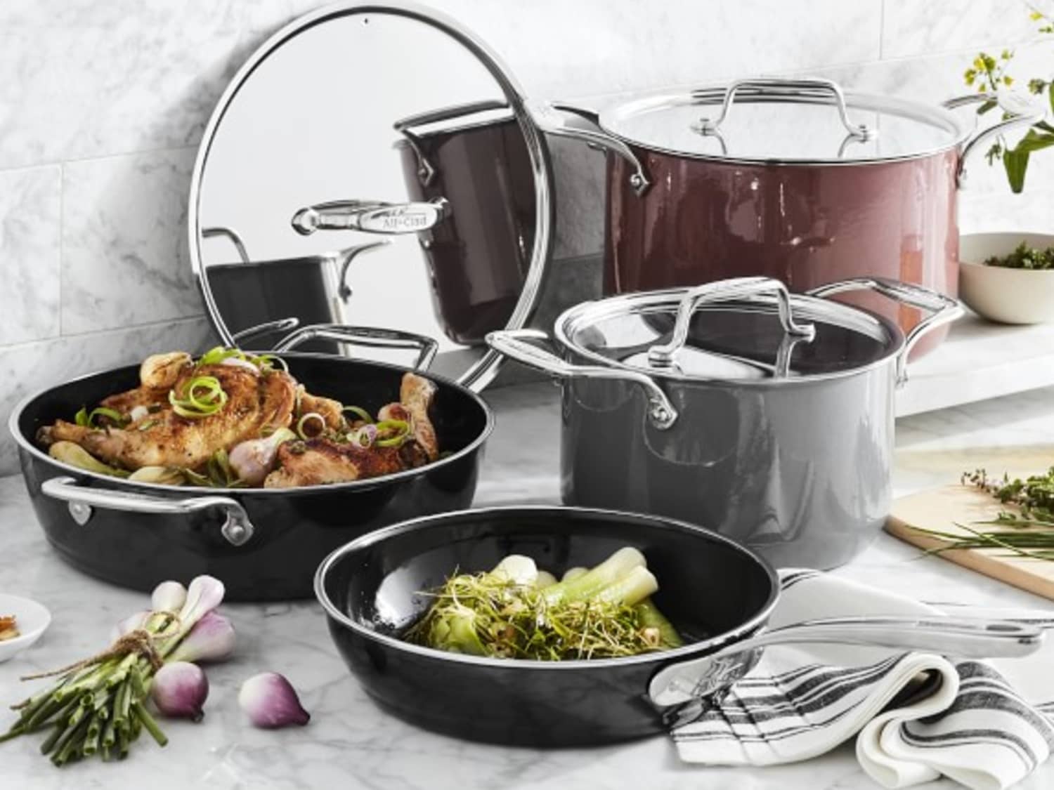 All-Clad Exclusive Fusiontec Collection at Williams Sonoma | The