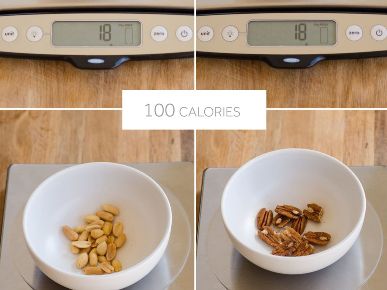 What 100 Calories of Nuts Looks Like The Kitchn
