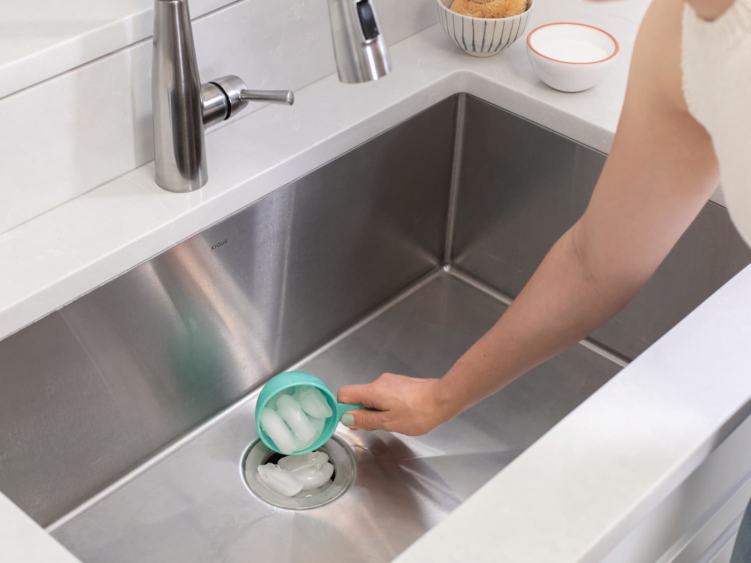 The Right Way to Clean Your Garbage Disposal With Ice Apartment
