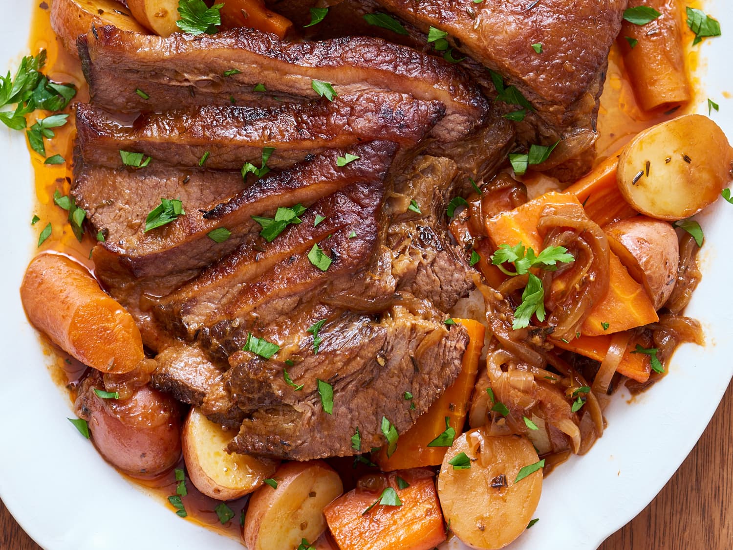 Easy brisket slow cooker recipe deals