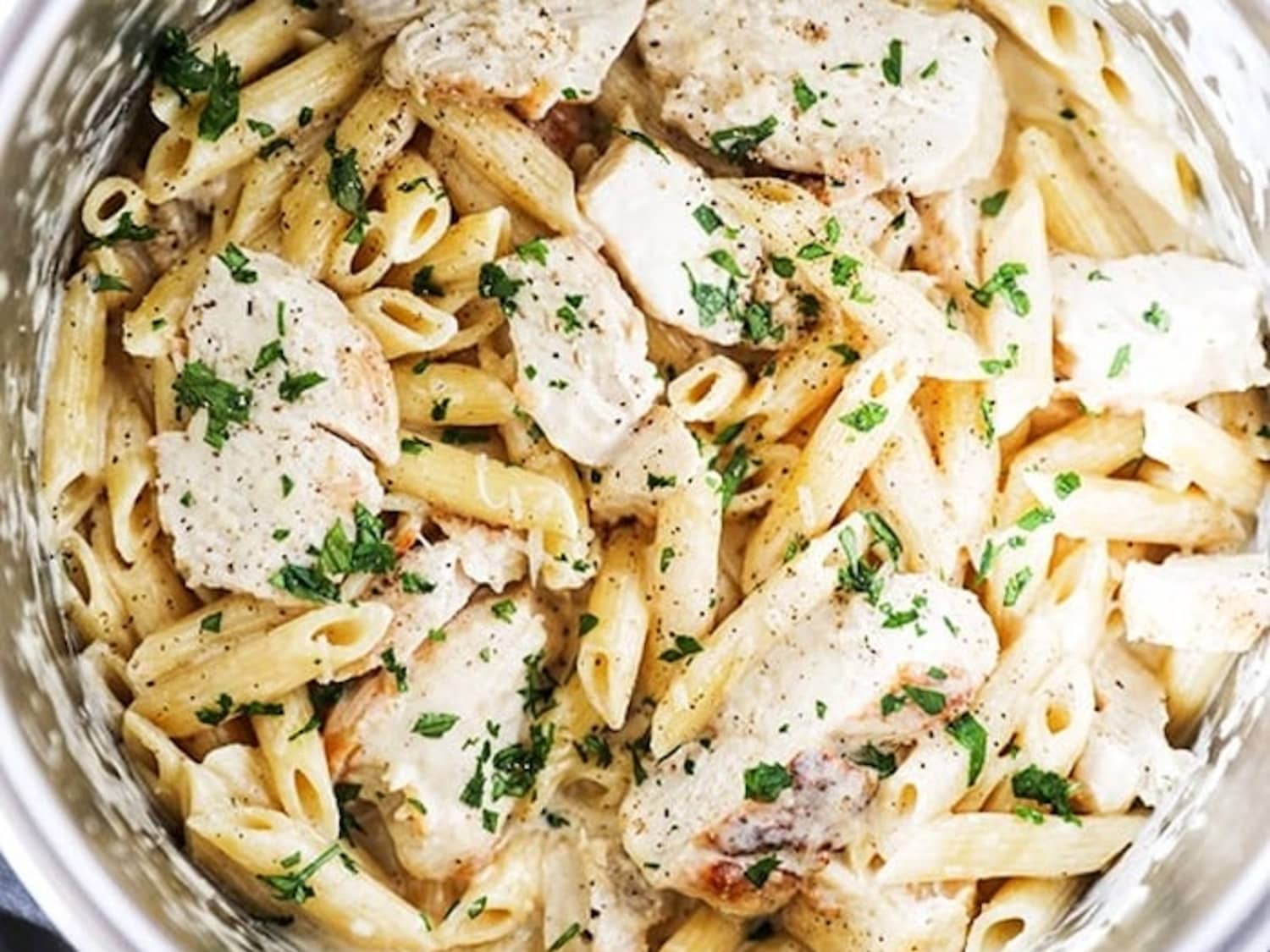 Chicken alfredo instant pot penne 2025