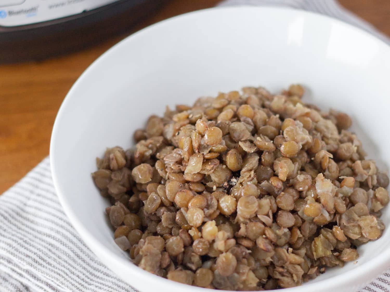 Can you outlet pressure cook lentils