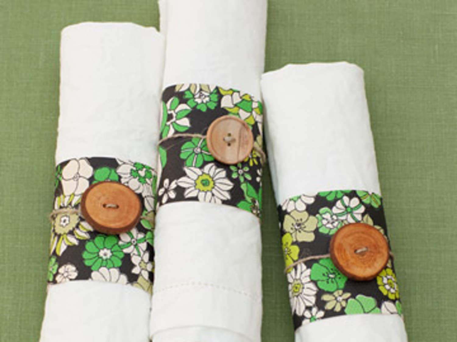 Personalized napkin clearance rings diy