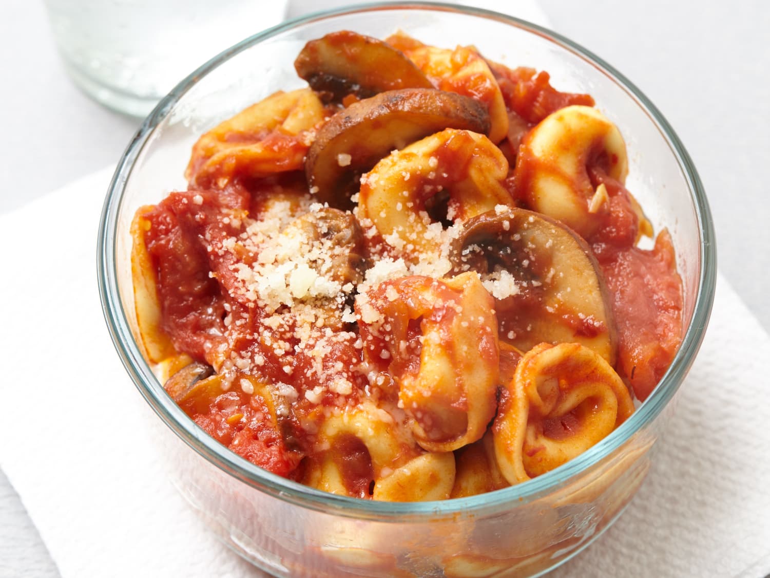 Recipe 20 Minute Spicy Tomato Mushroom Tortellini