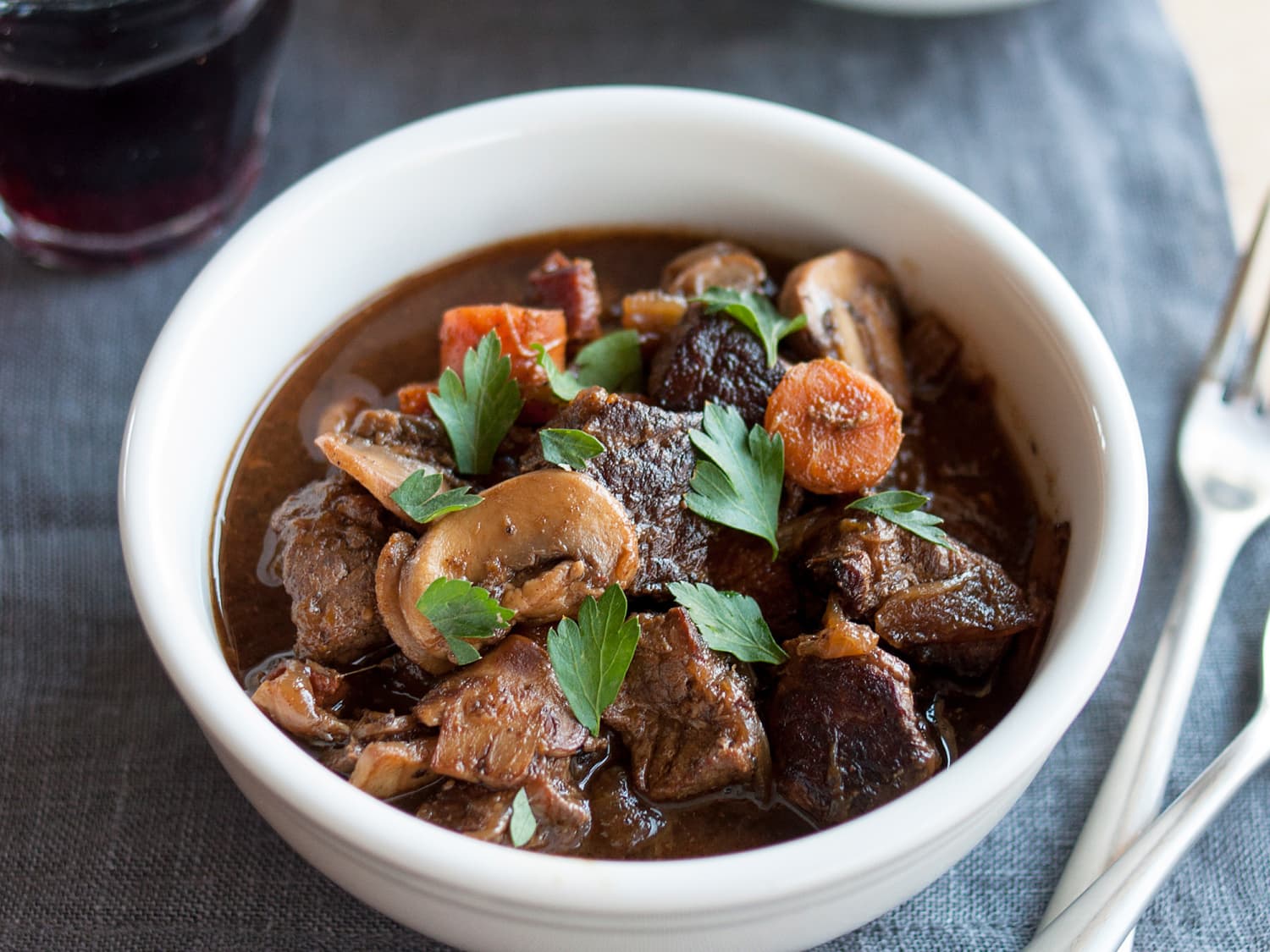 Recipe Slow Cooker Boeuf Bourguignon