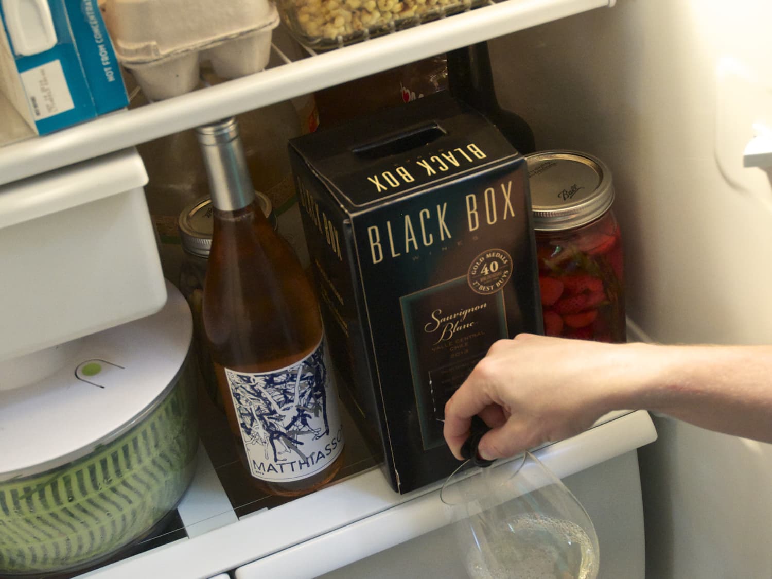 How long does shop boxed wine last