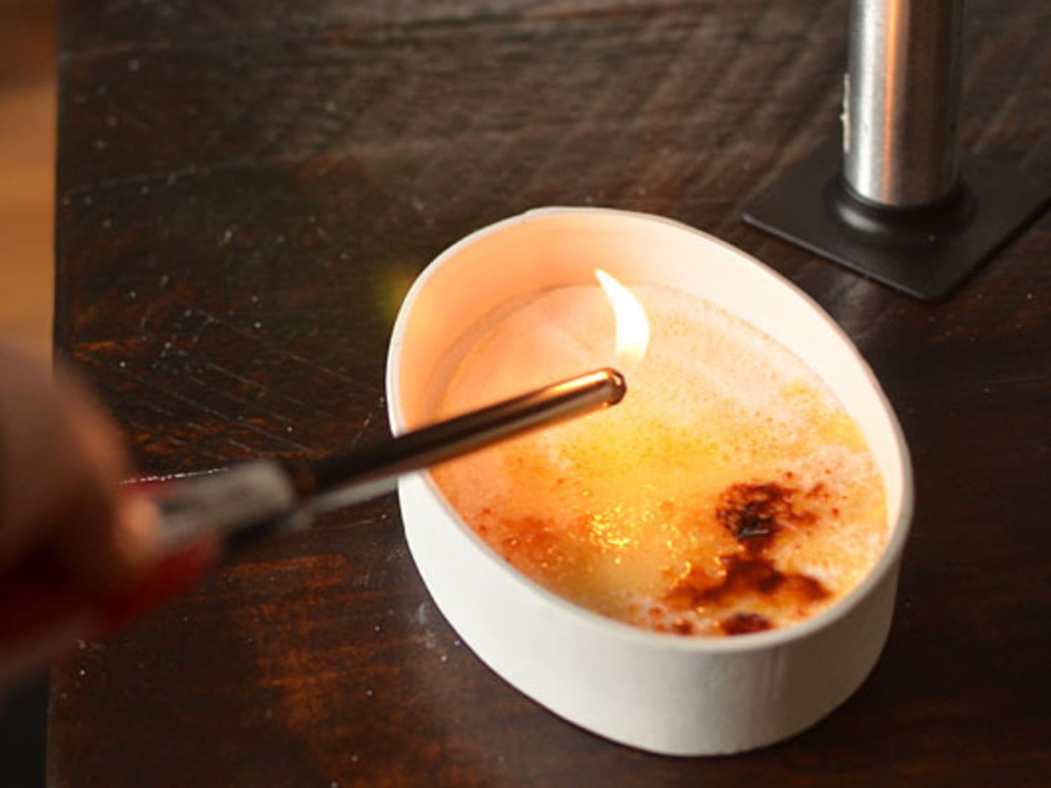 Creme brulee set deals with torch