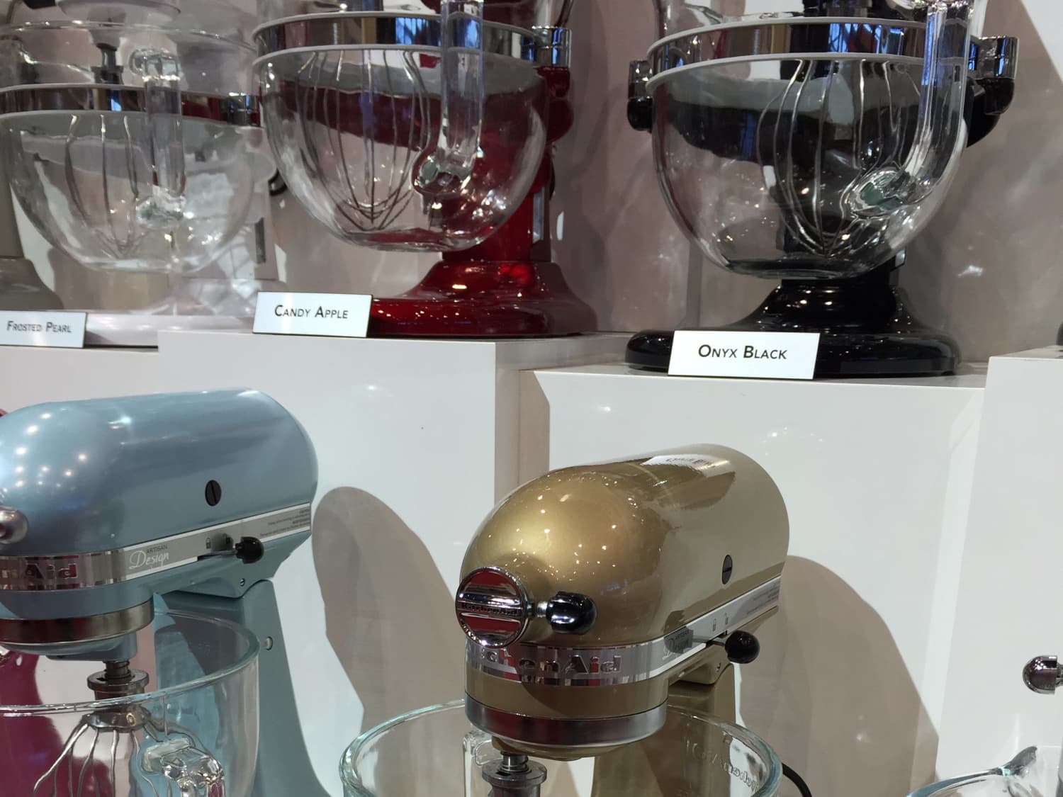 Frosted pearl sales kitchenaid mixer