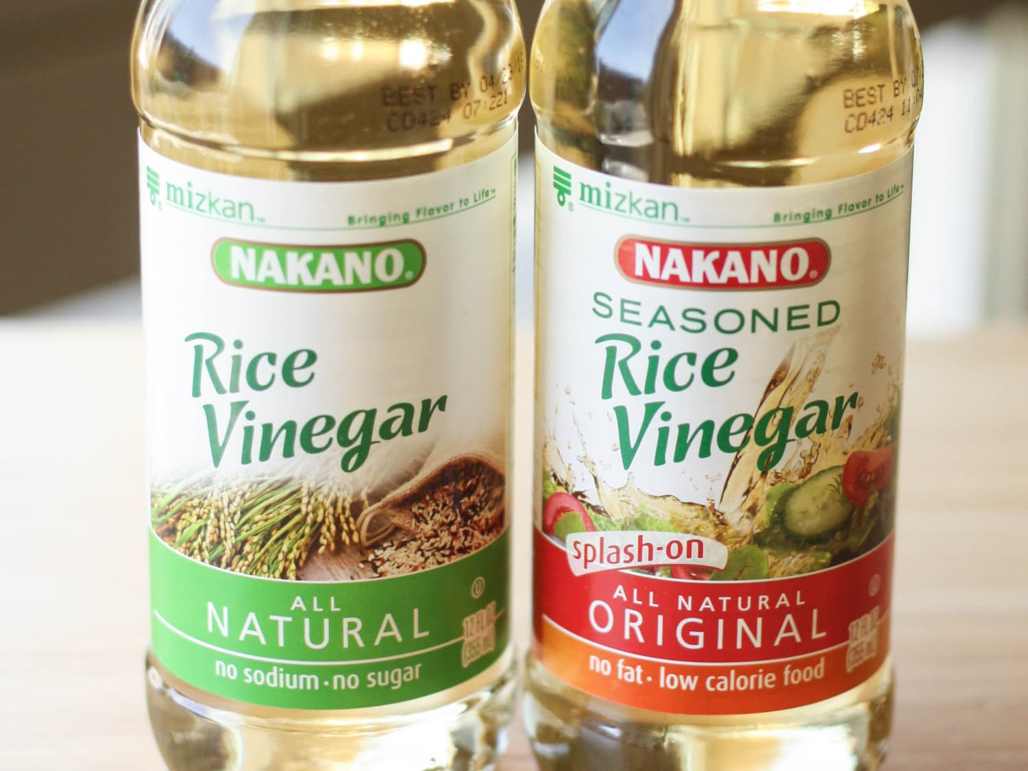 mirin vs rice vinegar Captions for Pictures