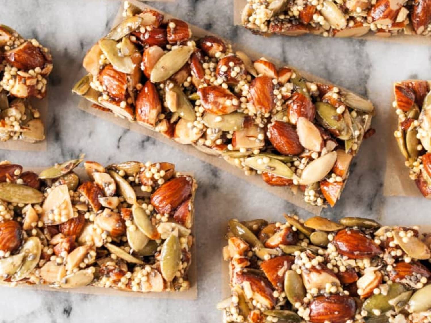 Recipe Smoked Almond Snack Bars