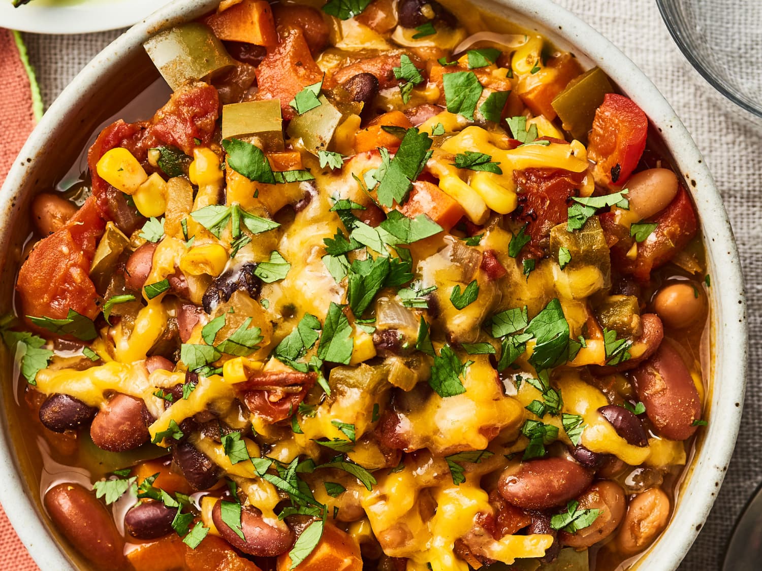 Vegetarian chili cheap