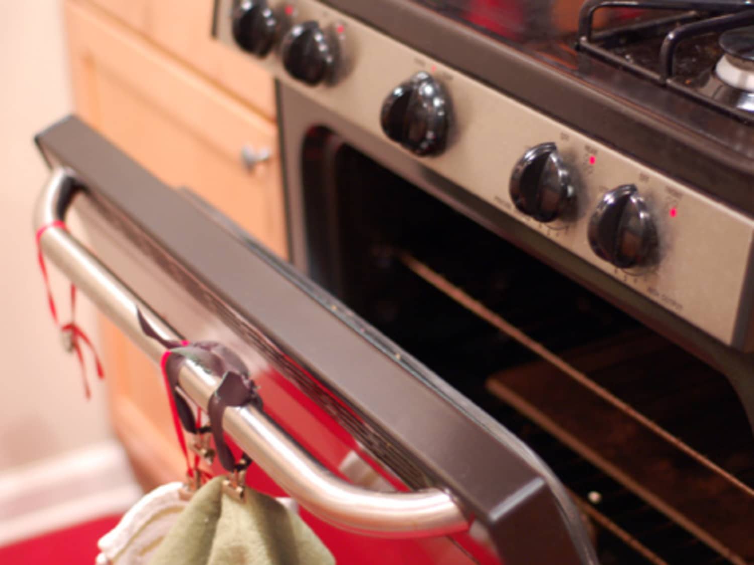 Leaving electric oven on sales