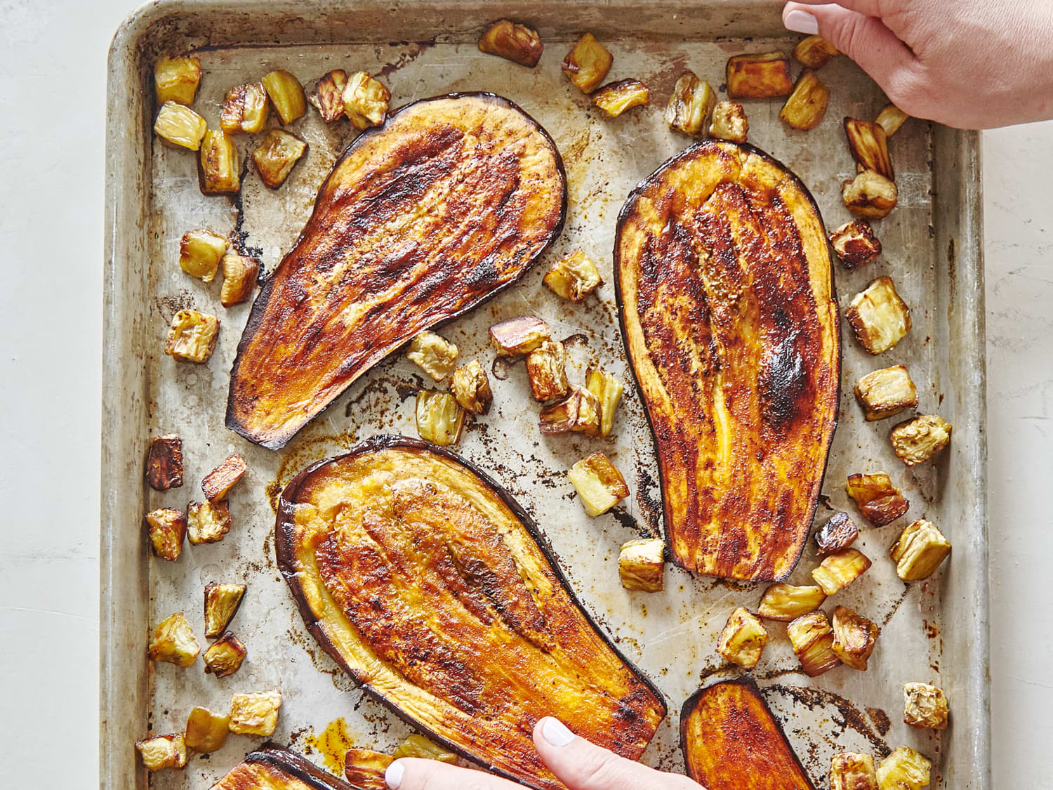 Whole roasted eggplant store