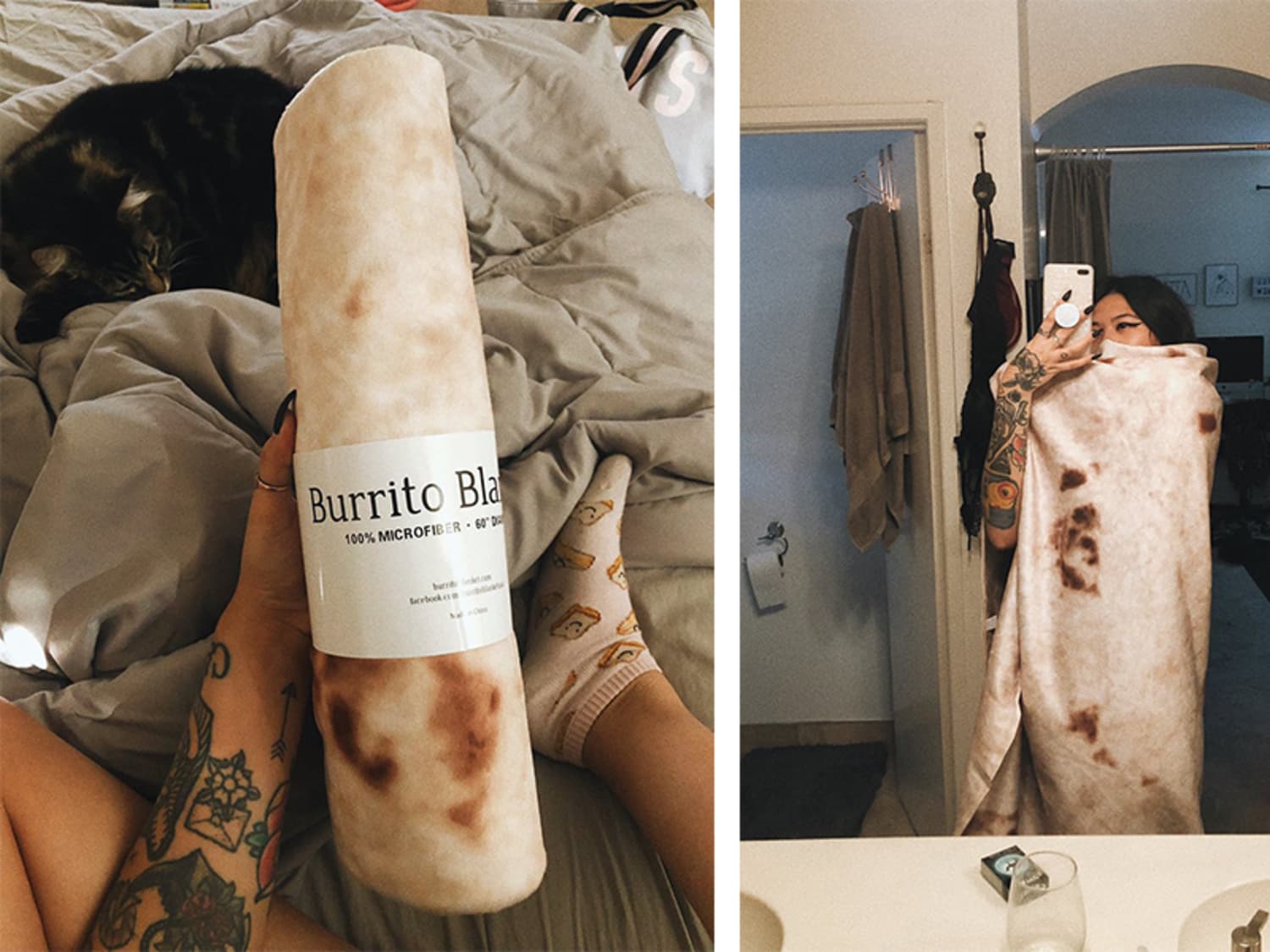 Original sales burrito blanket