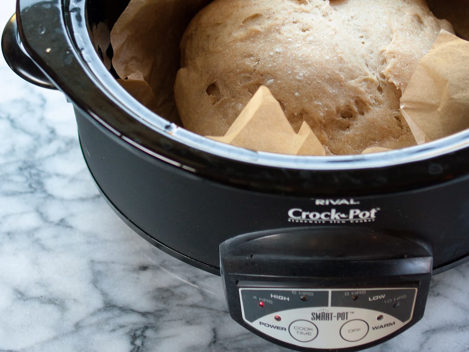 Can you line a crock pot with parchment paper clearance