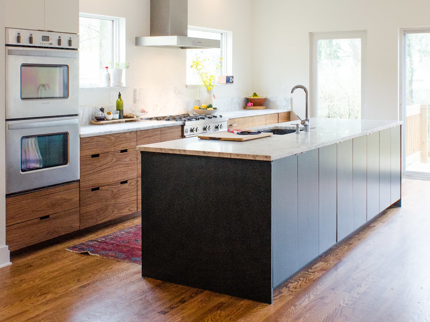 Ikea top custom cabinets