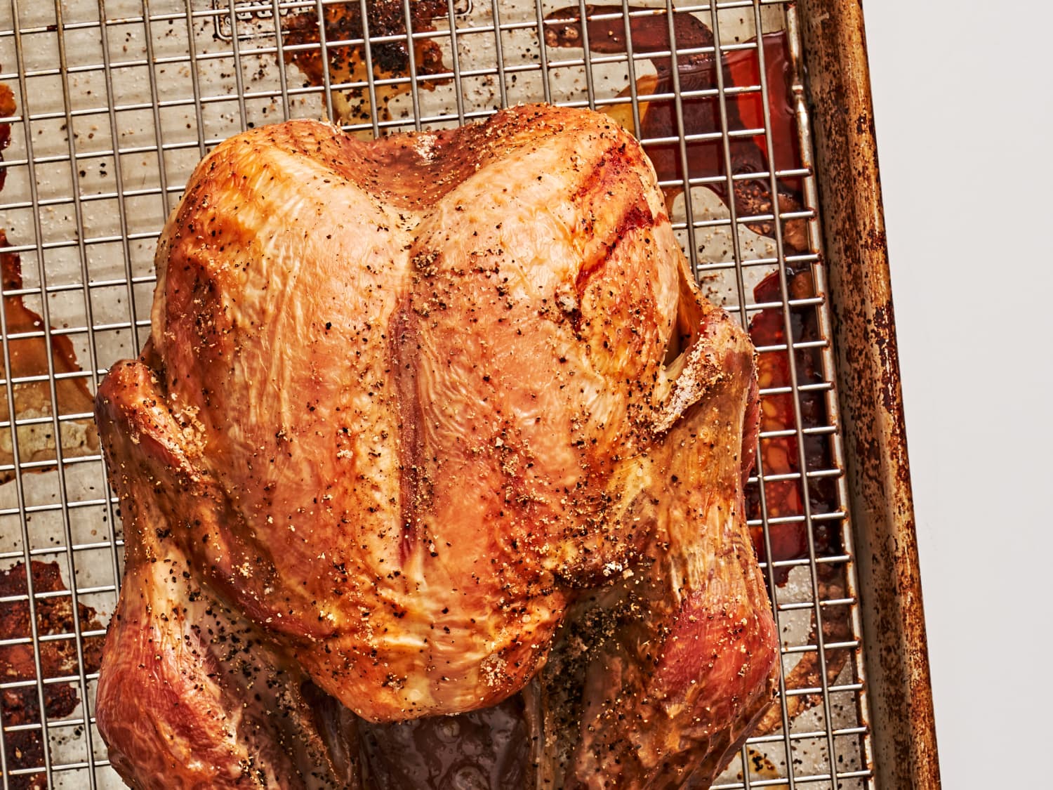 For a Perfectly Roasted Turkey Skip the Roasting Pan The Kitchn