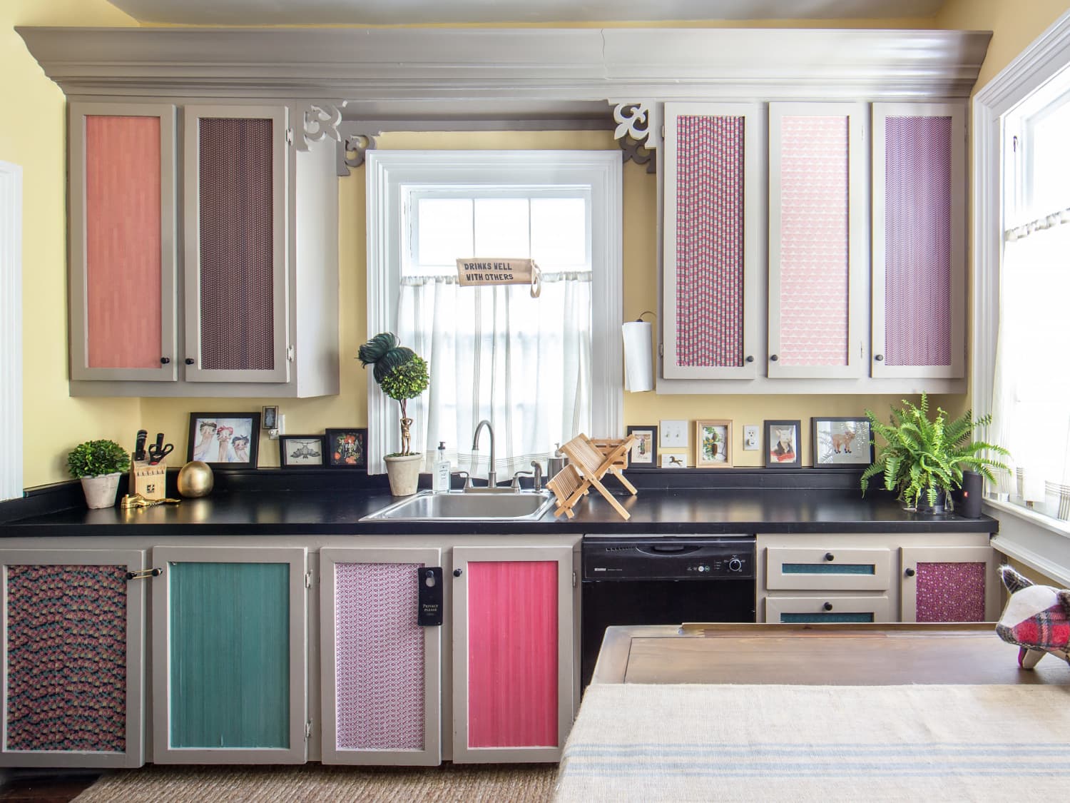 Diy Washi Tape Kitchen Cabinet Costs Apartment Therapy