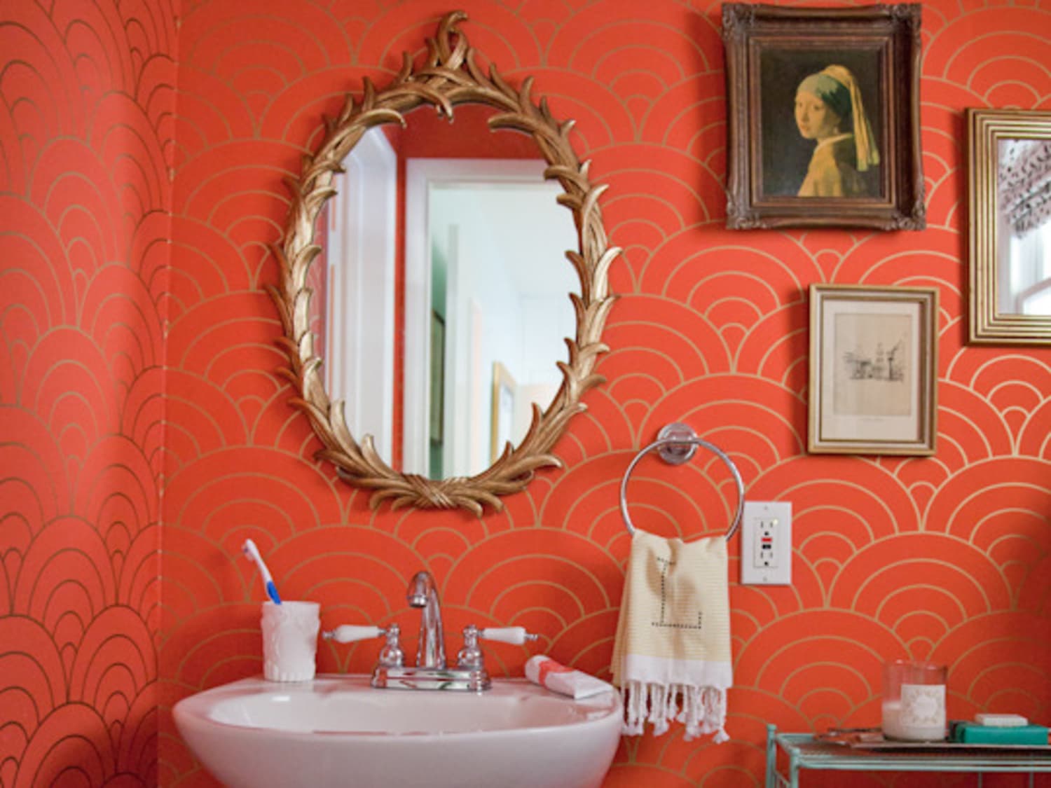 Paint Color Portfolio Coral Bathrooms Apartment Therapy