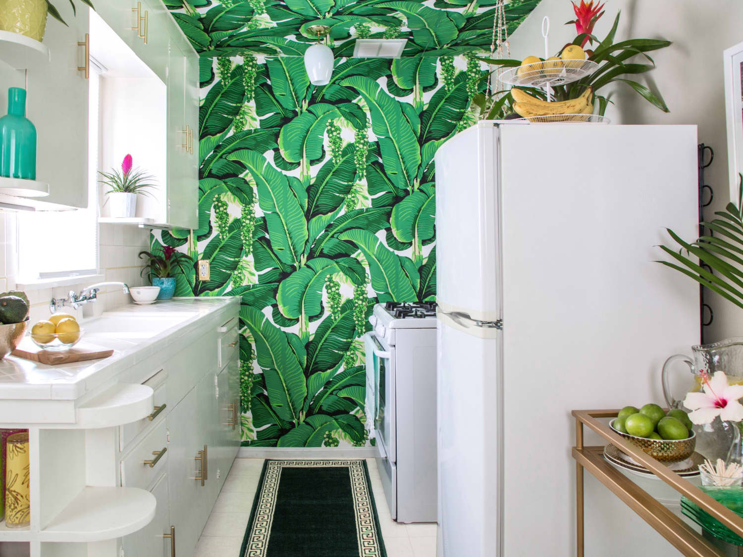 5 Ways To Use Wallpaper In The Kitchen Kitchn Minimalism, skull, robot, bird, braid, art, cyborg, cyberpunk. 5 ways to use wallpaper in the kitchen