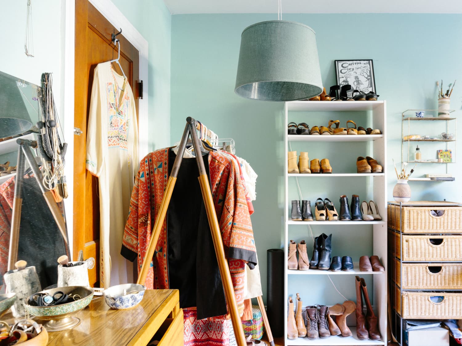 Over The Door Hanging Shoe Organizers For 12 Pairs, Hanging Shoes