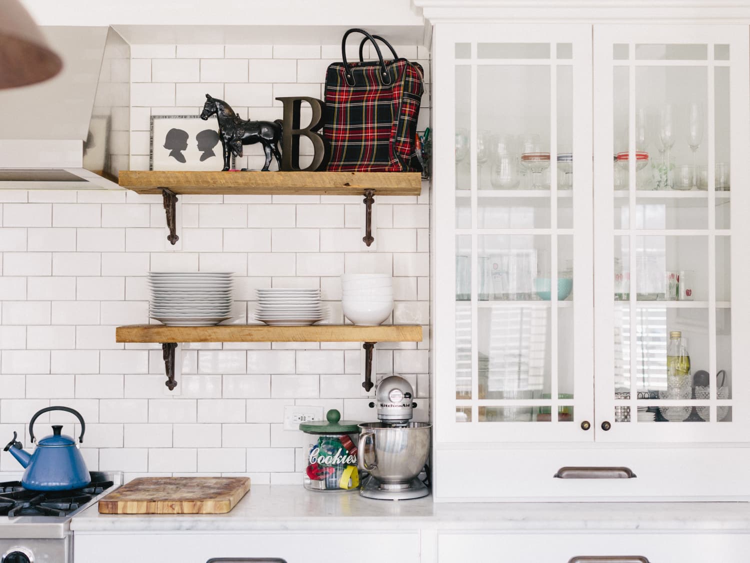 How to Go from Kitchen Cabinets to Open Shelving