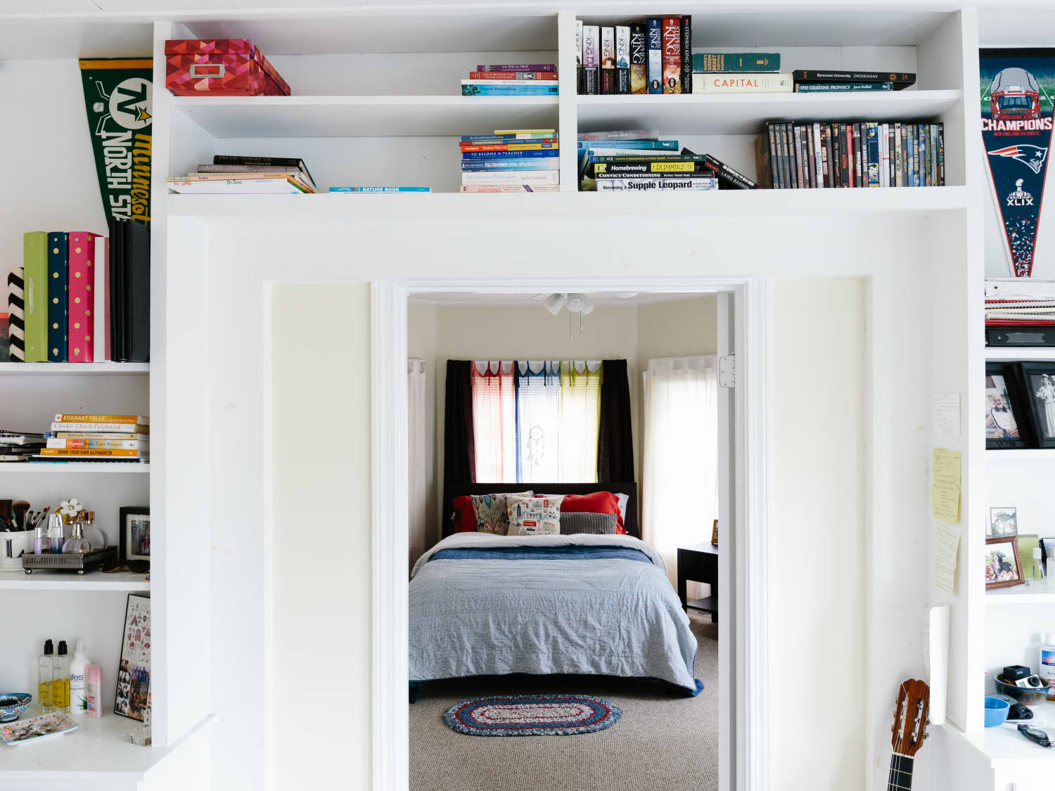 Space Saver Swap Out Bookcases For Built In Shelving Apartment