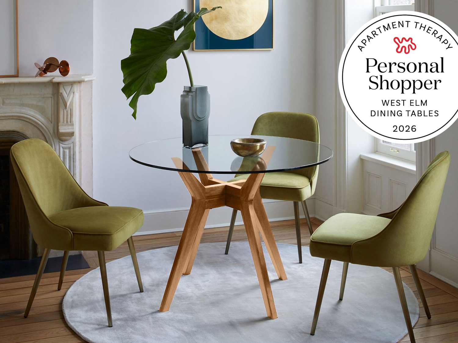 West Elm Liv Dining Table